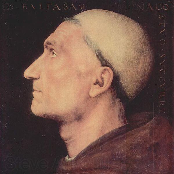 Pietro Perugino Portrat des Don Baldassarre di Antonio di Angelo France oil painting art